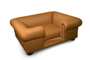 "Buckingham" Dog Beds - Faux Leathers