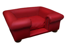 Load image into Gallery viewer, &quot;Buckingham&quot; Dog Beds - Real Leathers