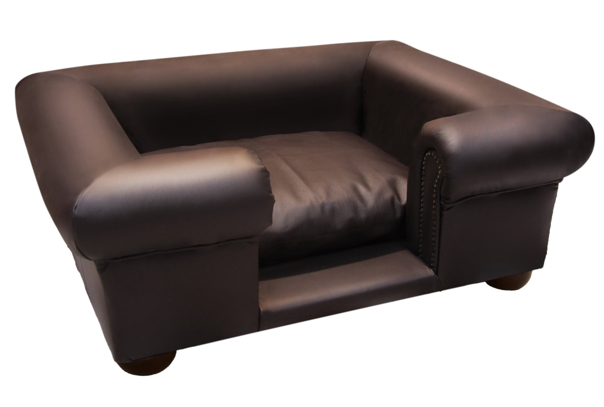 Leather dog sofa bed best sale