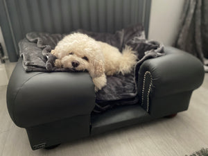 "Buckingham" Dog Beds - Real Leathers