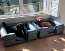 Load image into Gallery viewer, &quot;Buckingham&quot; Dog Beds - Real Leathers